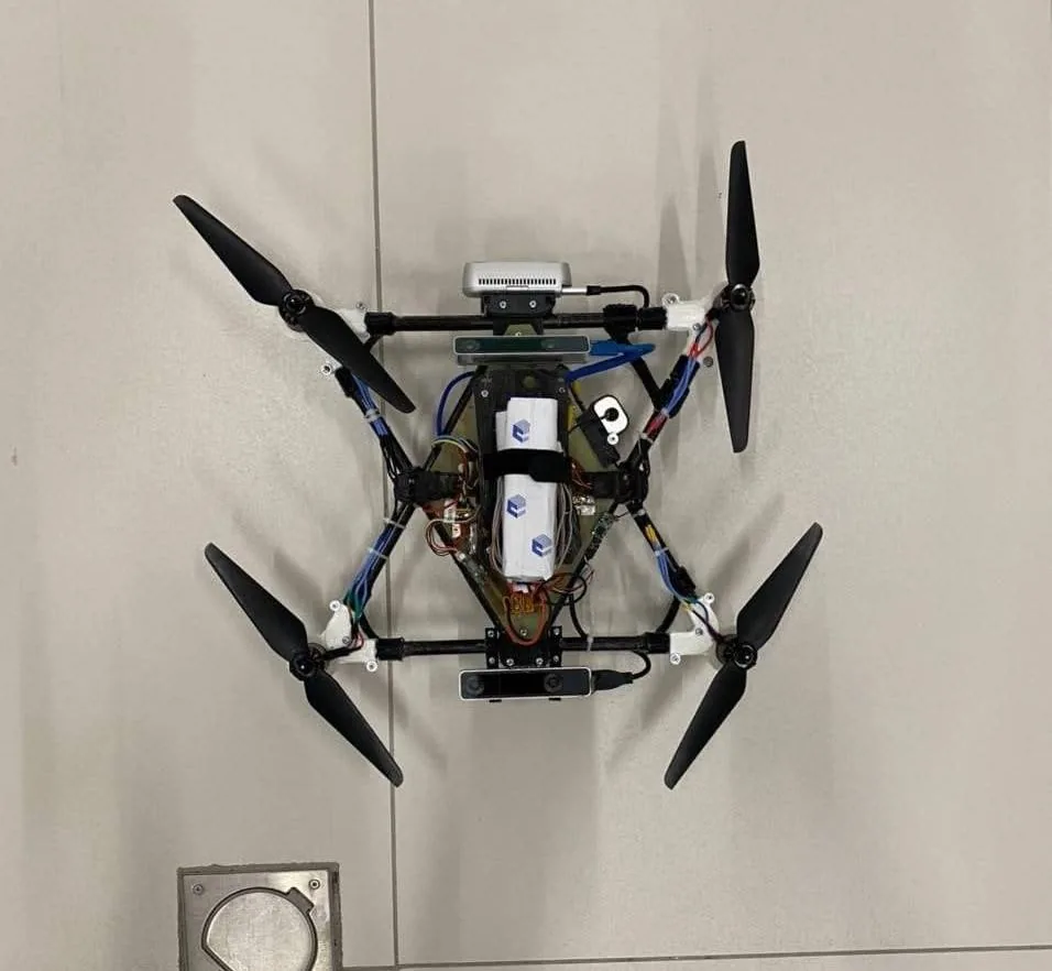 Assembled drone
