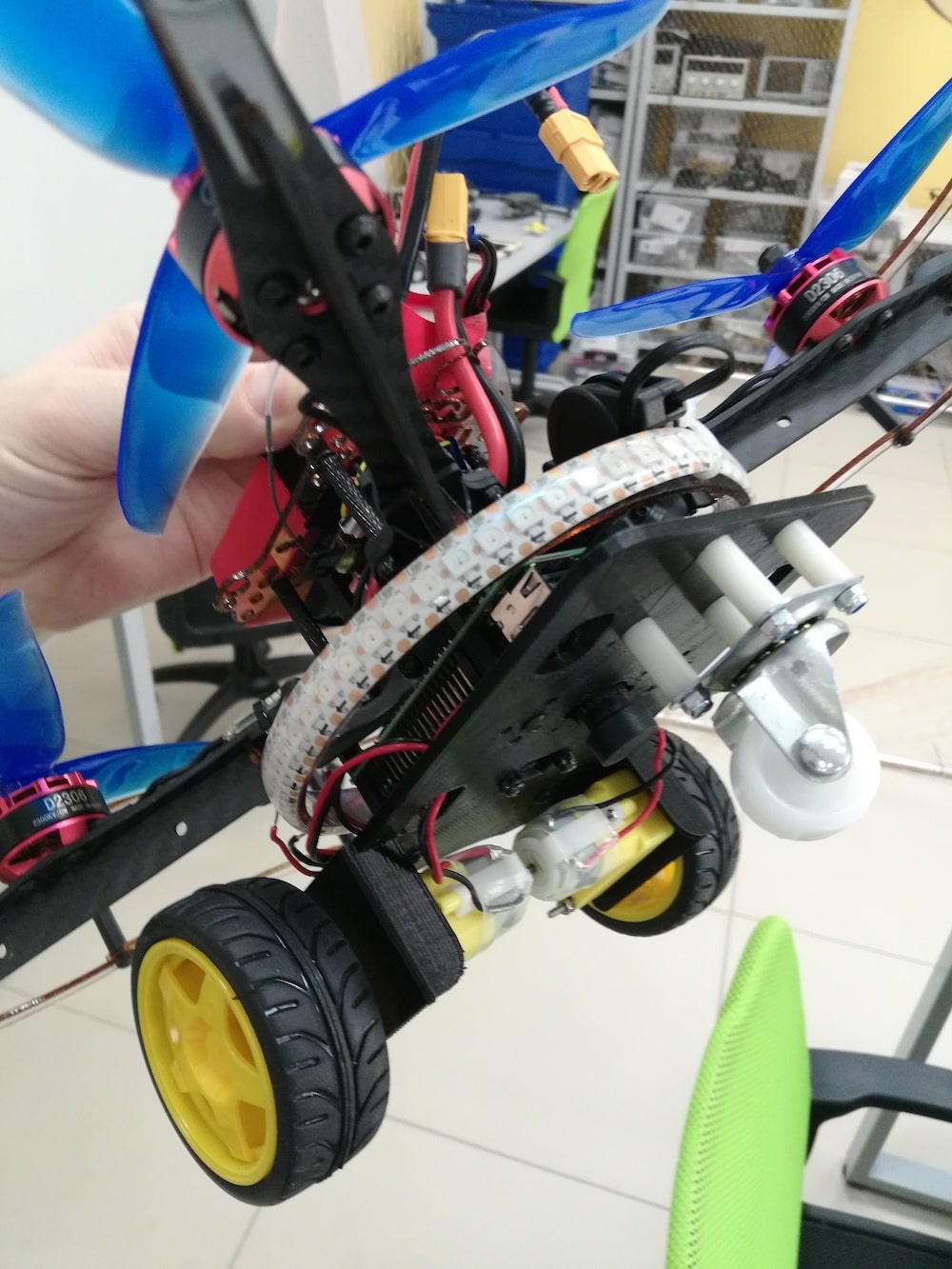 Рис. 7. Общий вид программируемого летающего автомобиля